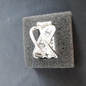 Triple Threat Twinkle Silver Ring